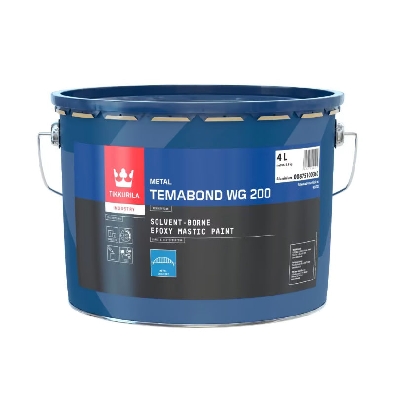 Temabond WG 200 (1:1) 4L Alumiini
