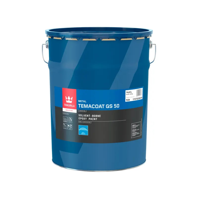 Temacoat GS 50 (4:1), 2K-Epoksipintamaali 14,4L