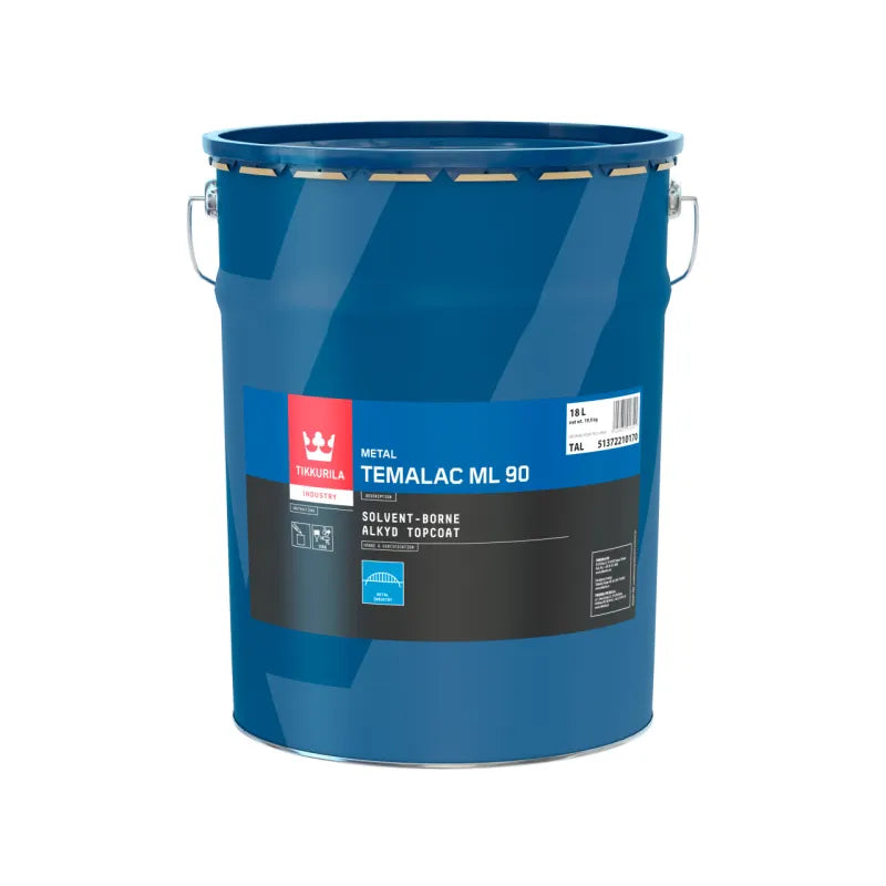 Temalac ML 90 Täyskiiltävä Alkydipintamaali  0,9L