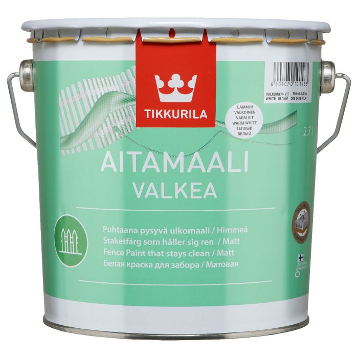 Aitamaali Valkoinen himmeä 3L