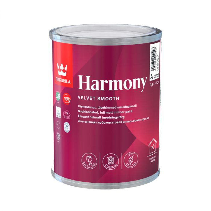 Harmony silkinhimmeä sisustusmaali 0,9L