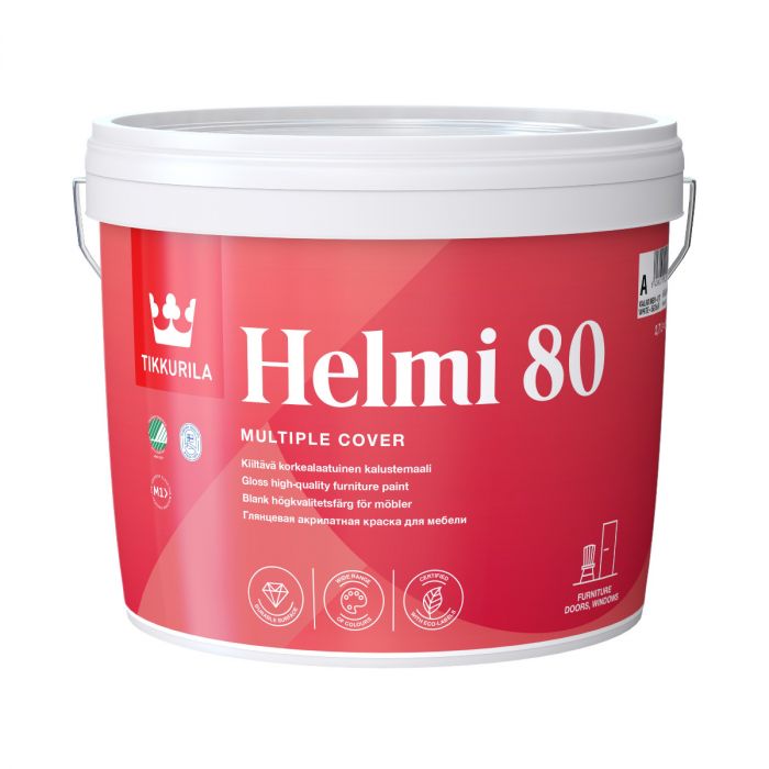 Helmi 80 Kiiltävä kalustemaali 2,7L