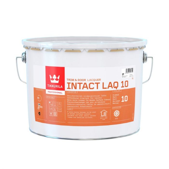 Intact Laq himmeä ja kellastumaton kalustelakka 10 9L