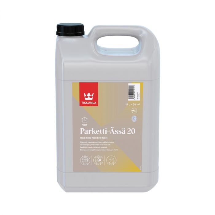 Parketti-Ässä 50 Puolikiiltävä 5L
