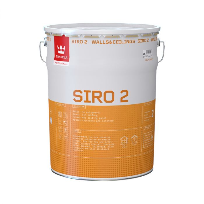 Siro 2 himmeä pohja- ja kattomaali 18L