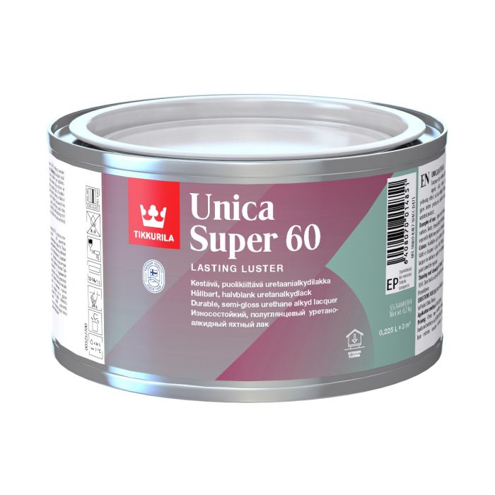 Unica Super 60 Puolikiiltävä 0,225L