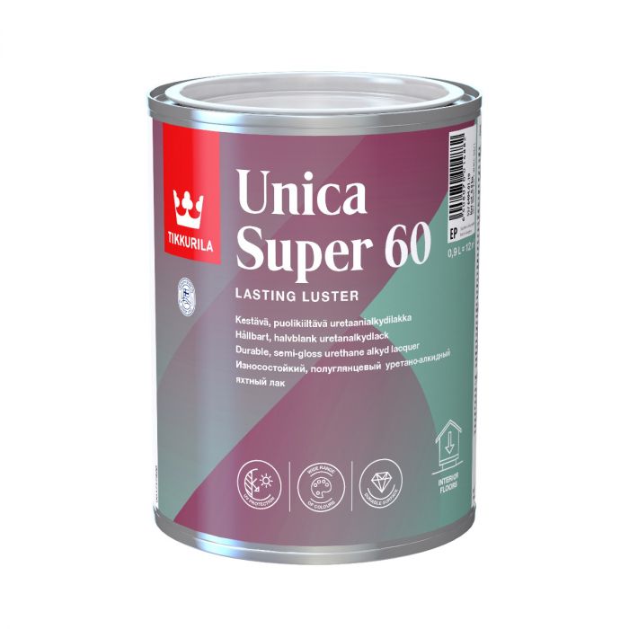 Unica Super 60 Puolikiiltävä 0,9L
