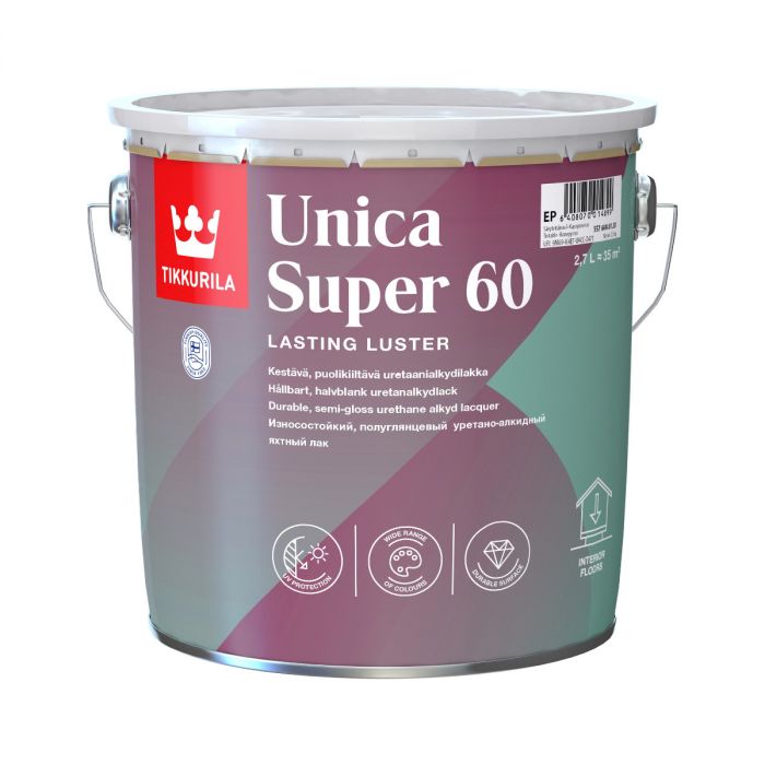 Unica Super 60 Puolikiiltävä 2,7L