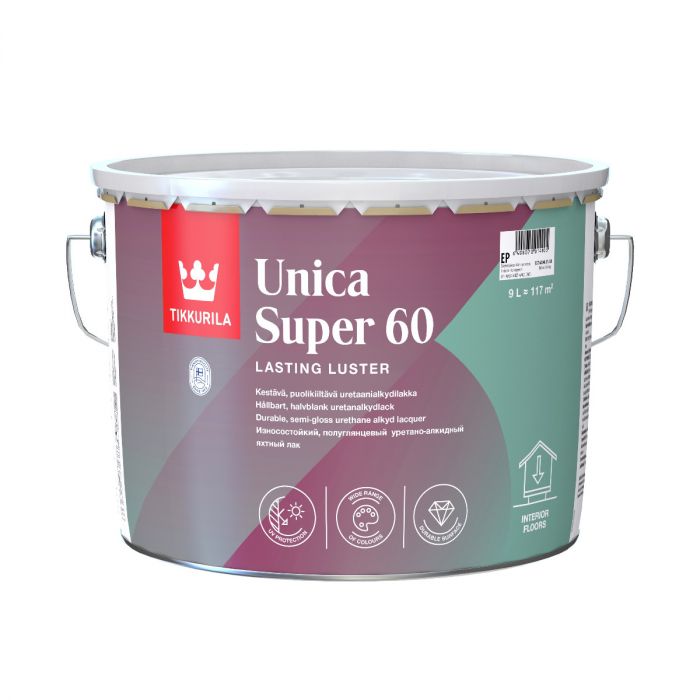 Unica Super Puolikiiltävä 60 9L
