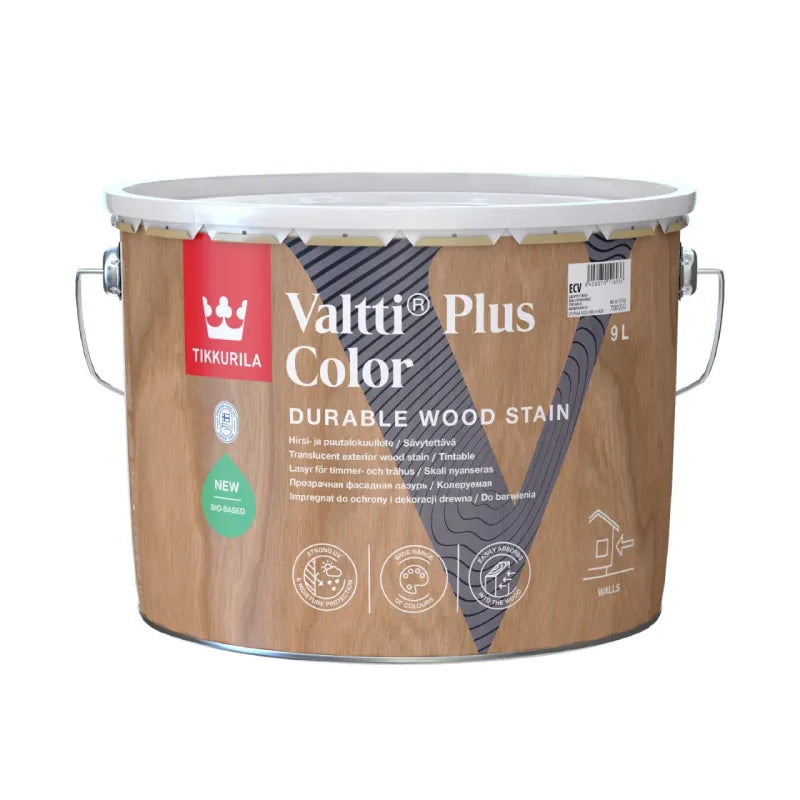 Valti Plus Color - Kestävä kuullote puupinnoille 9,0L