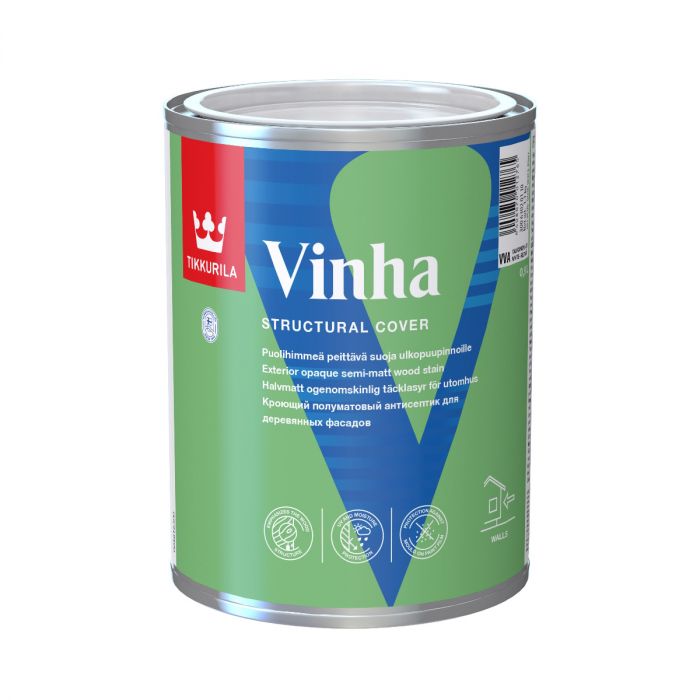 Vinha Peittävä puolihimmeä puunsuoja 0,9L