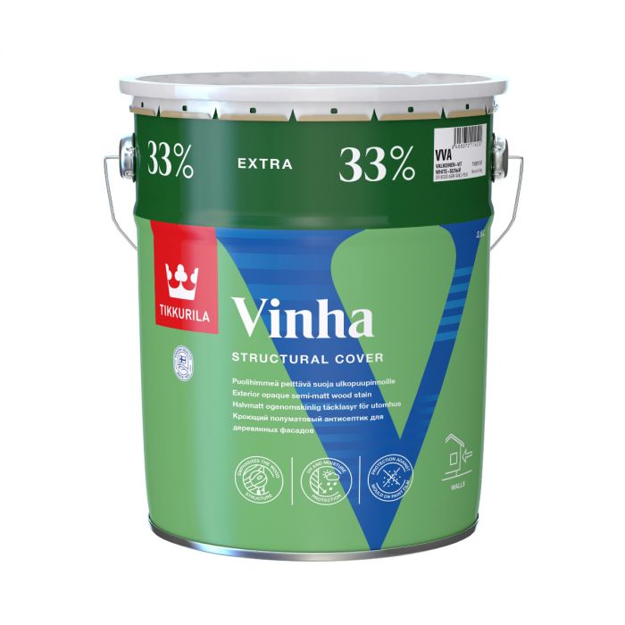 Vinha Peittävä puolihimmeä puunsuoja 3,6L