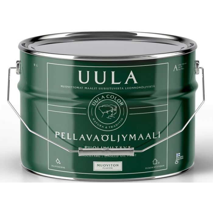 Uula Pellavaöljymaali 9 L