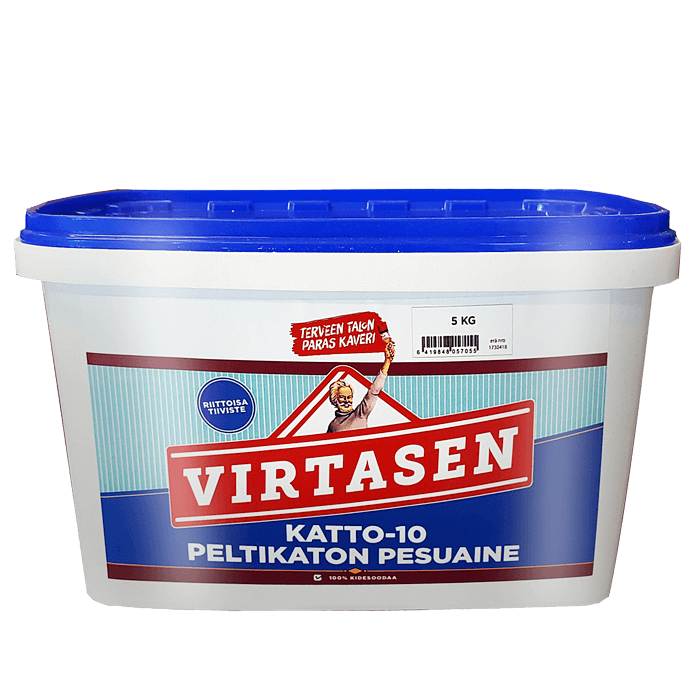 Virtasen Katto-10 Peltikaton pesuaine 5Kg