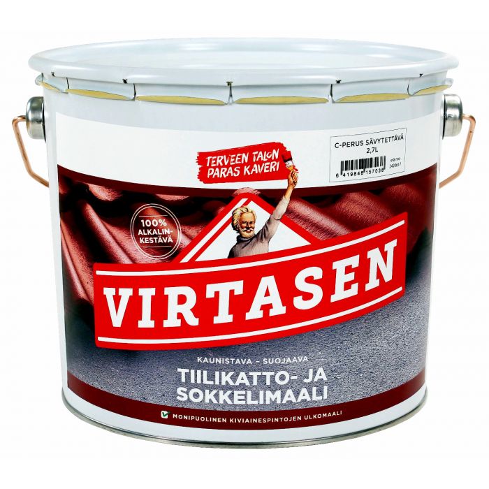 Virtasen Tiilikatto & Sokkelimaali  2,7L