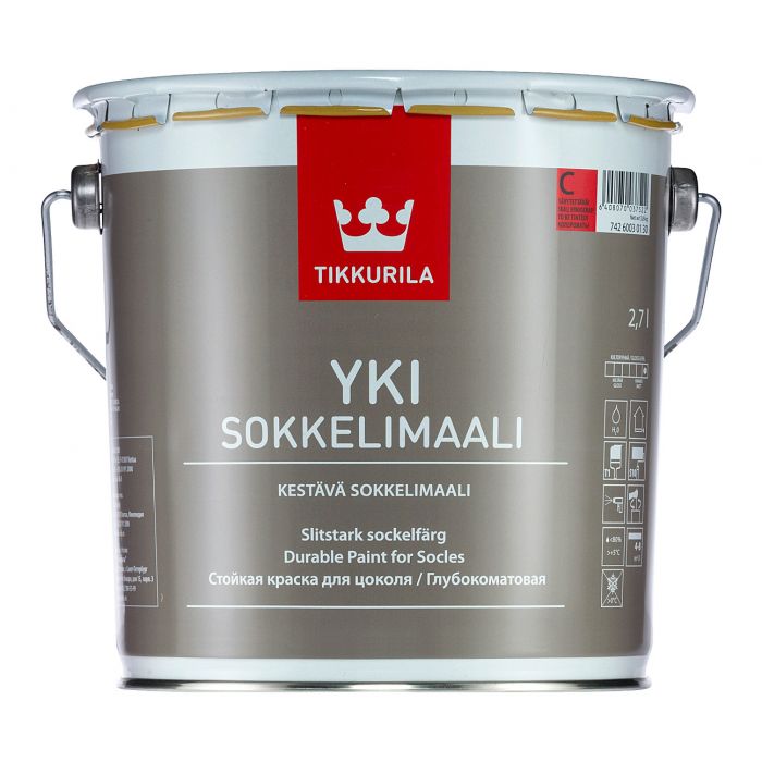 Yki Sokkelimaali 2,7L